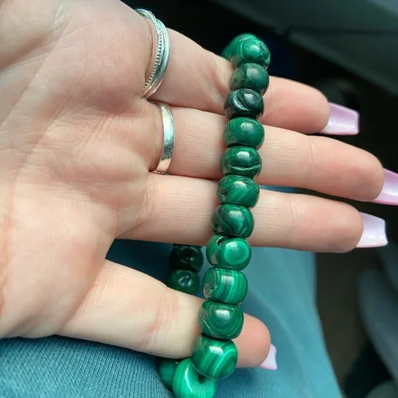 Malachite bracelet - Picture 3 of 6